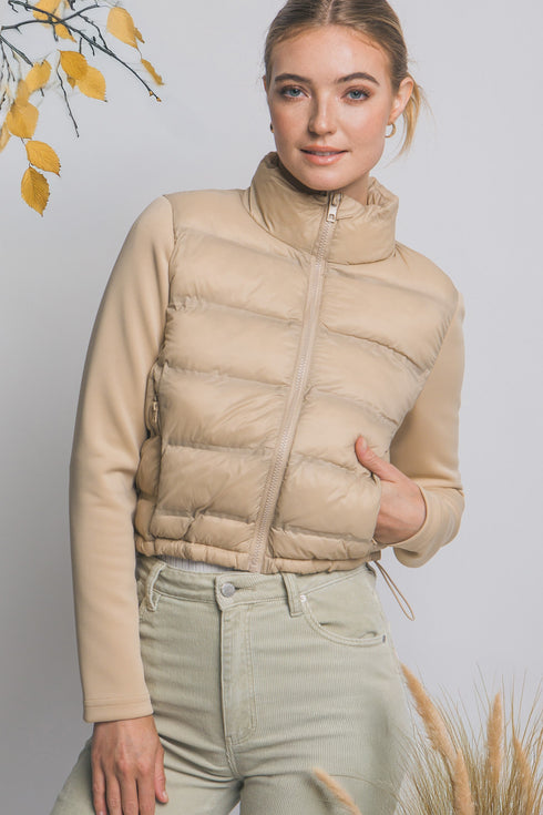 PUFFER SCUBA SLEEVE JACKET